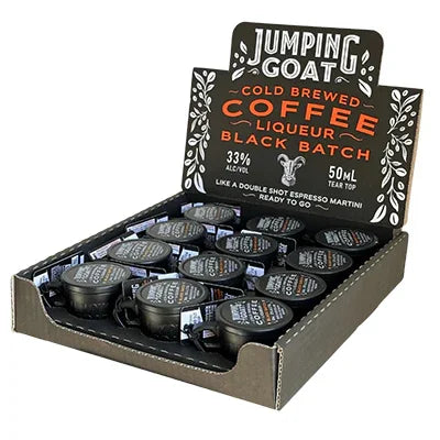 Jumping Goat Coffee Whisky Liqueur 35% 50ml - NZ Liquor Online