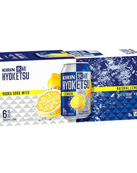 Kirin Hyoketsu Vodka Soda & Lemon 330ml Cans x 10