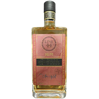 Line 44 Gold Rum 38% 700ml - Timaru - NZ Liquor Online