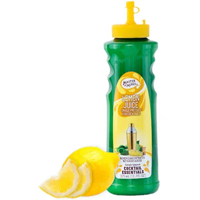 Master of Mixes Lemon Juice 375ml (non-alc) - NZ Liquor Online