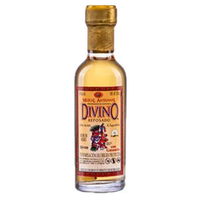 Mezcal Divino + Worm 36% 50ml - NZ Liquor Online
