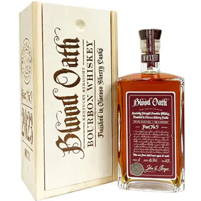 Blood Oath Pact No. 9 Bourbon & Box 49.3% 750ml - NZ Liquor Online