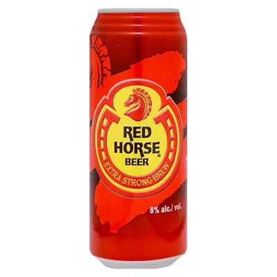 Red Horse 8% 500ml 6, 12 & 24 Pack Cans - Philippines - NZ Liquor Online