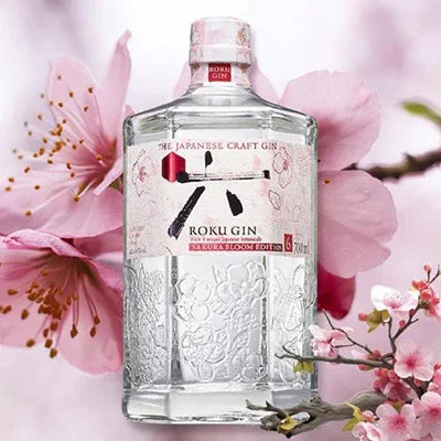 Roku Sakura Bloom Gin 43% 700ml - NZ Liquor Online
