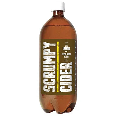Scrumpy Lemon Cider 1.25L 8.2% - NZ Liquor Online