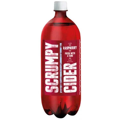 Scrumpy Raspberry Cider 1.25L 8.2% - NZ Liquor Online