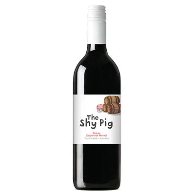 The Shy Pig Shiraz Cab Merlot 12.5% 750ml - South Australia - NZ Liquor Online