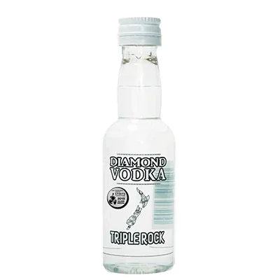 Triple Rock Diamond Vodka 37.5% 50ml - New Zealand - NZ Liquor Online