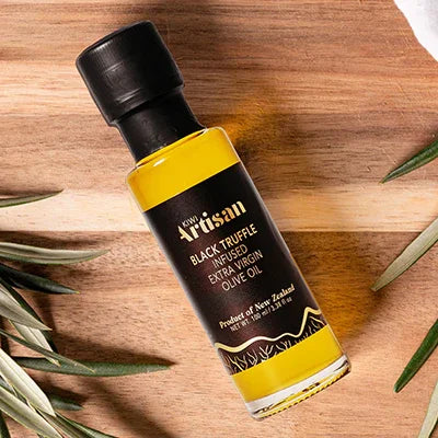 Kiwi Artisan New Zealand Black Truffle Olive Oil 100ml - NZ Liquor Online