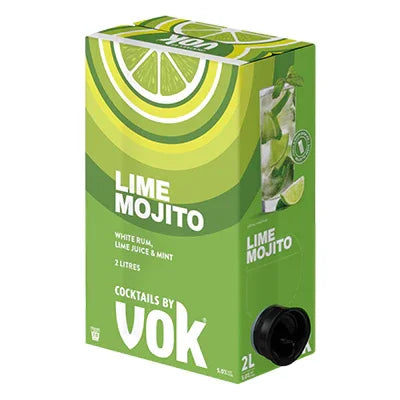 VOK Mojito Pre-mix 2L Cask 6%