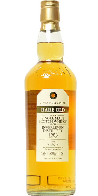 Inverleven 1986-2015 (Gordon & MacPhail Rare Old)