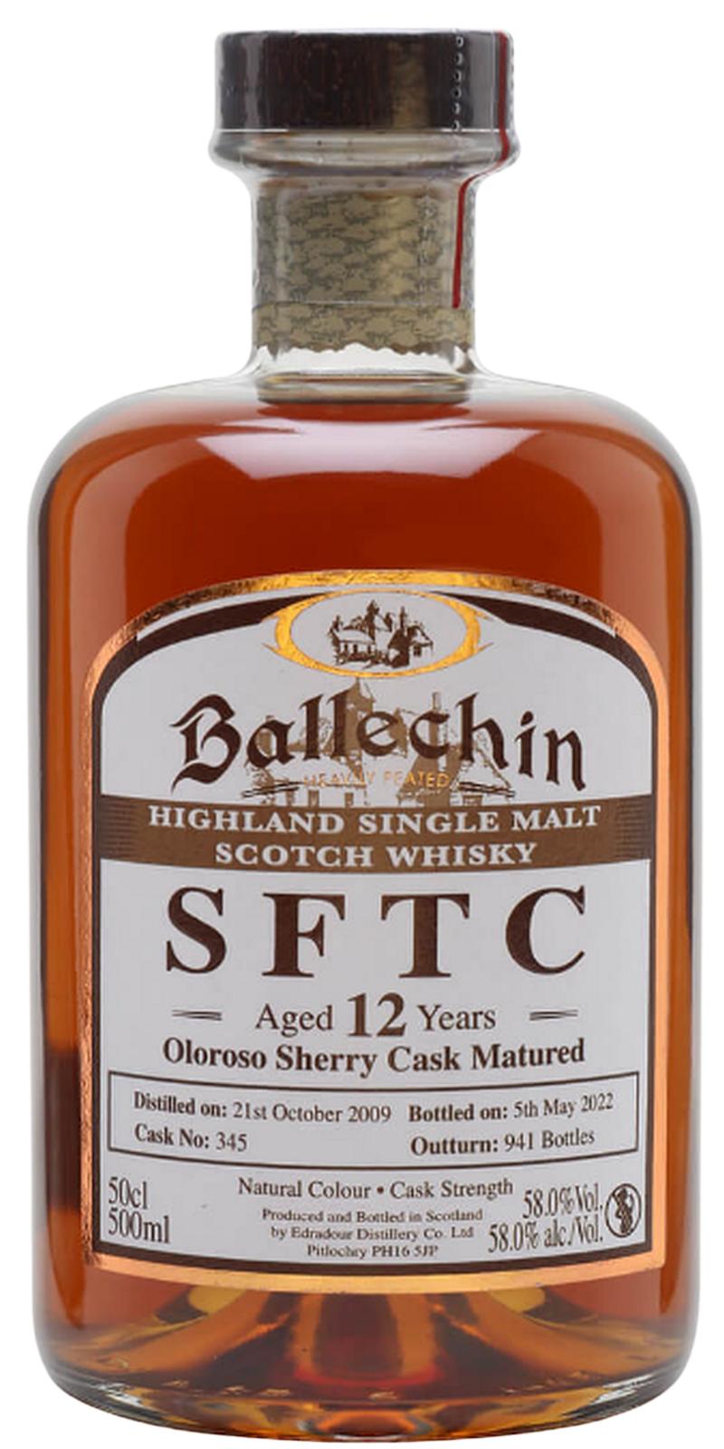 Edradour x Ballechin 12Yr 2009-2022 Straight from the Cask