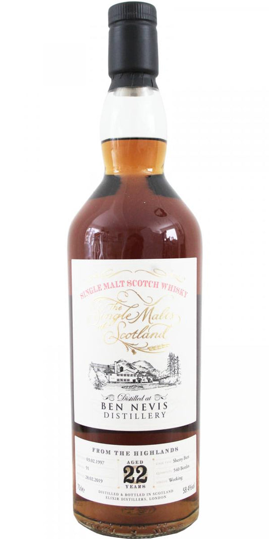 Ben Nevis 22Yr 1997 by Single Malts of Scotland 700ml