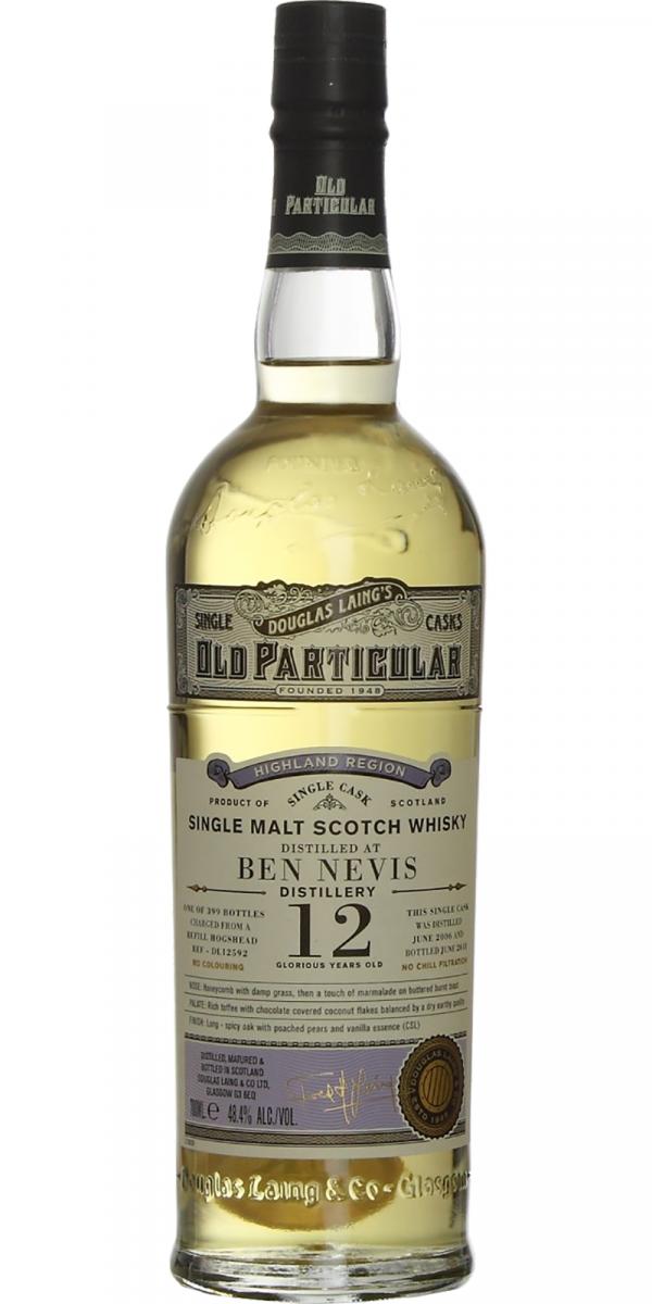 Ben Nevis 12Yr 2006-2018 (Old Particular by Douglas Laing)
