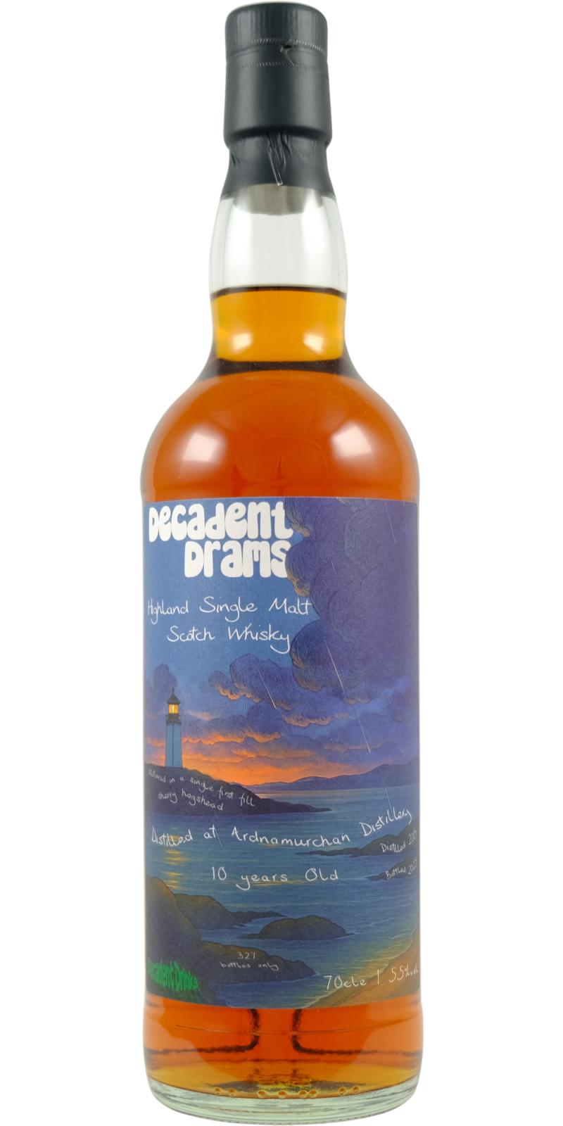 Ardnamurchan 10Yr 2005-2025 Decadent Drams by Decadent Drinks