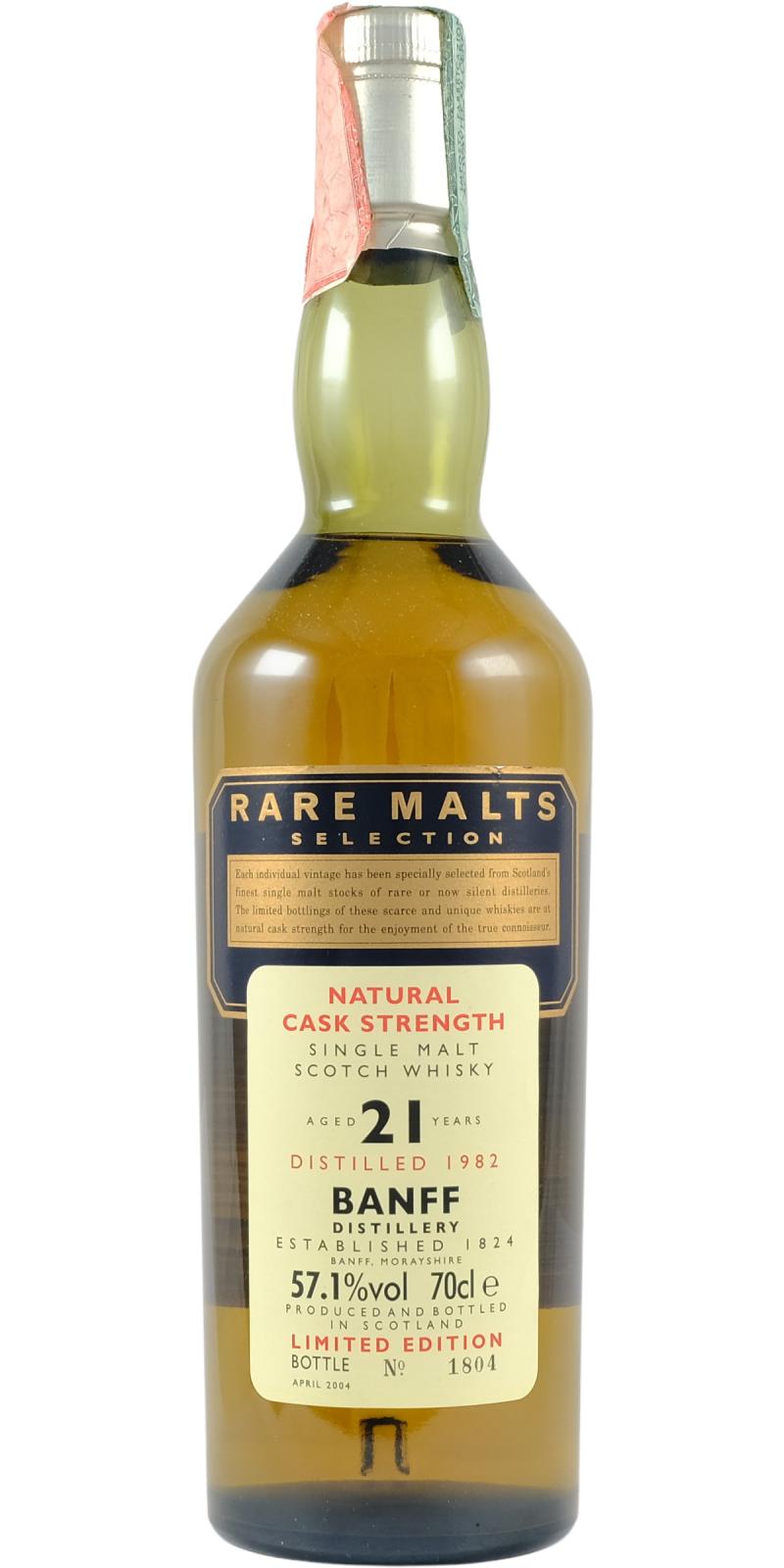 Banff 21Yr 1982 Rare Malt