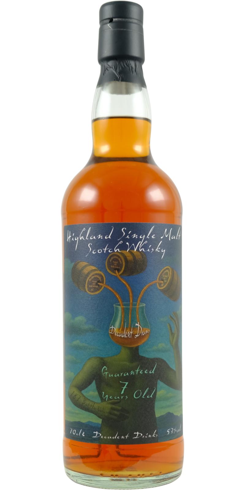 Ardnamurchan 7Yr Decadent Drams by Decadent Drinks