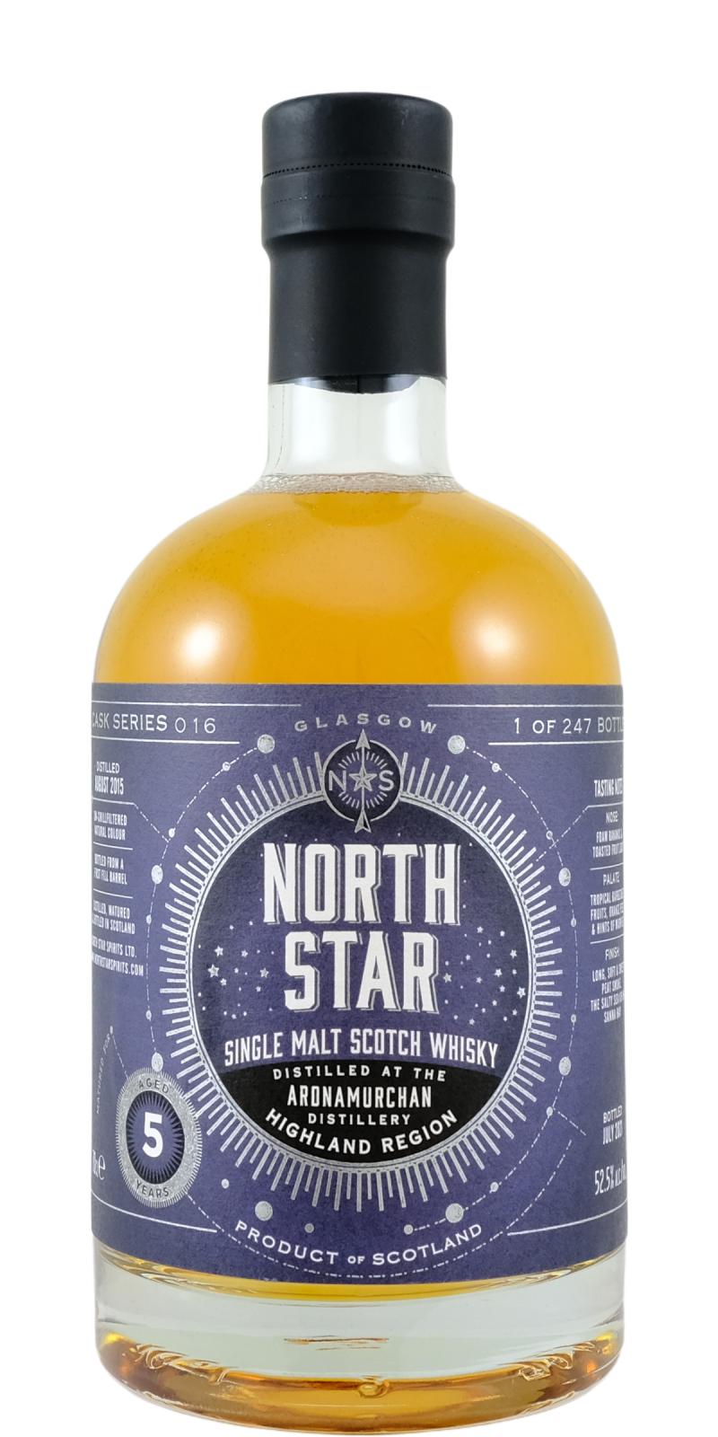 Ardnamurchan 5Yr 2015-2021 (North Star Spirits)
