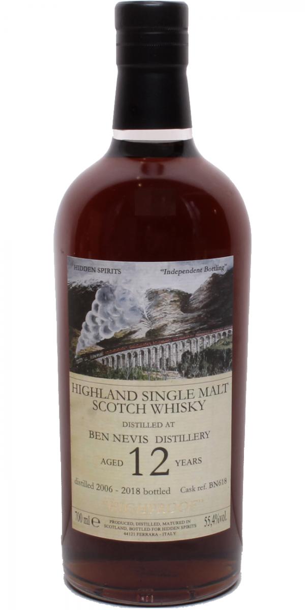 Ben Nevis 12Yr 2006-2018 #BN218 (Hidden Spirits)