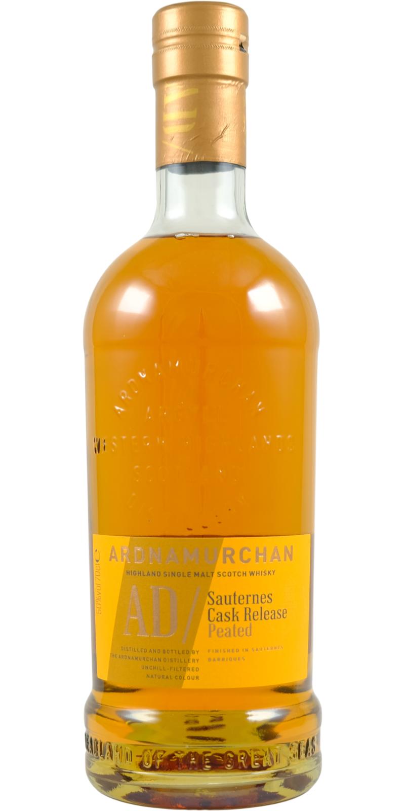 Ardnamurchan AD/ Sauternes Cask Peated