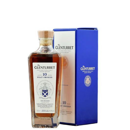 Glenturret 'Peat Smoked' 10 years old 2023 48.4% 700ml - NZ Liquor Online
