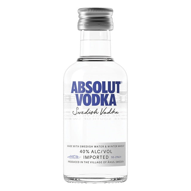 Absolut Blue Miniature 50ml - NZ Liquor Online