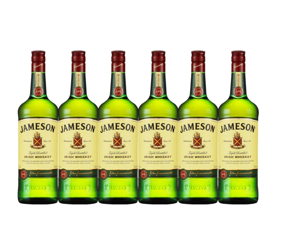 Jameson Irish Whiskey 1000ml 6Pk - NZ Liquor Online