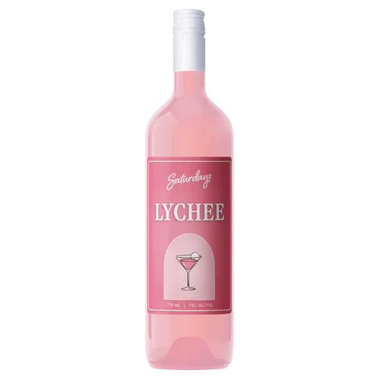 Saturdays Lychee 14% 750ml