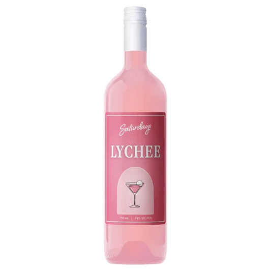 Saturdays Lychee 14% 750ml