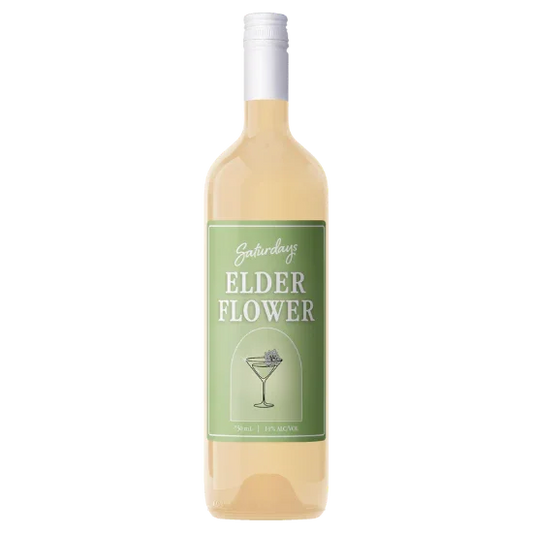Saturdays Elderflower 14% 750ml
