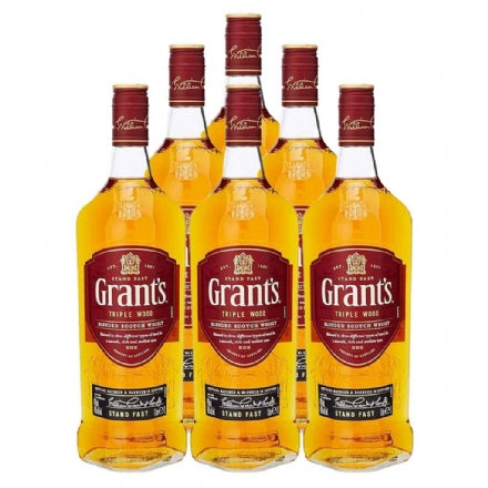 Grant’s 1L Blended Scotch Whisky 6 Bottles Case Deal