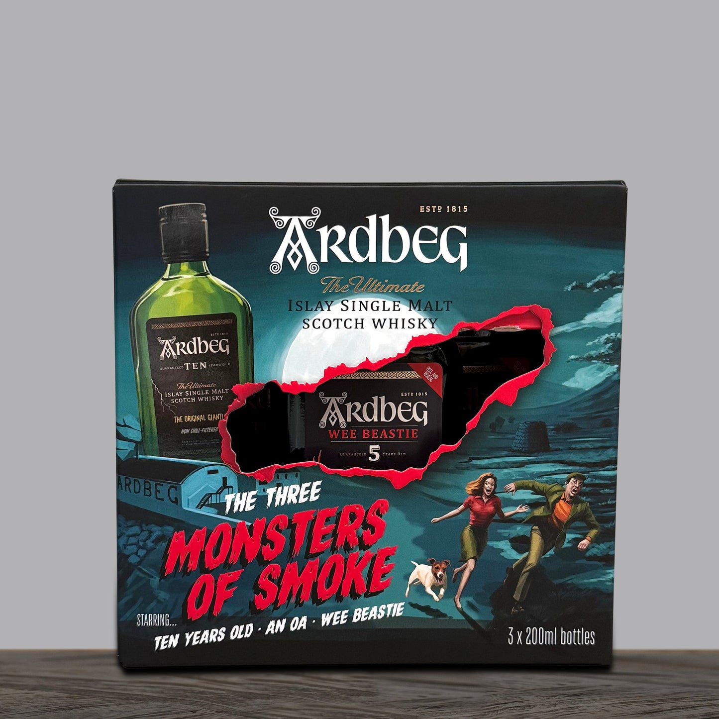 Ardbeg The Three Monsters of Smoke - 3 x 200ml