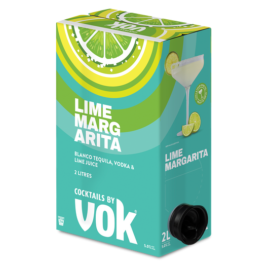 Vok Lime Margarita 5% 2L - NZ Liquor Online