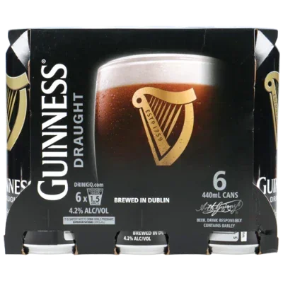 Guinness 6 Pack Cans 440ml