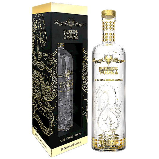 Royal Dragon Imperial Vodka Gift Box 700ml - NZ Liquor Online