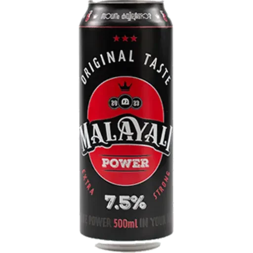 Malayali Power Beer 7.5%
500ml Can