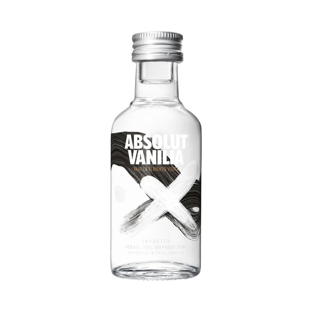 ABSOLUT VANILLA VODKA 50ML - NZ Liquor Online