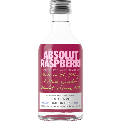 Absolut Raspberri Miniature 50ml