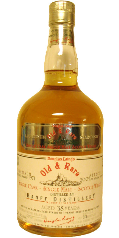 Banff 38Yr 1971-2009 Old & Rare by Hunter Laing