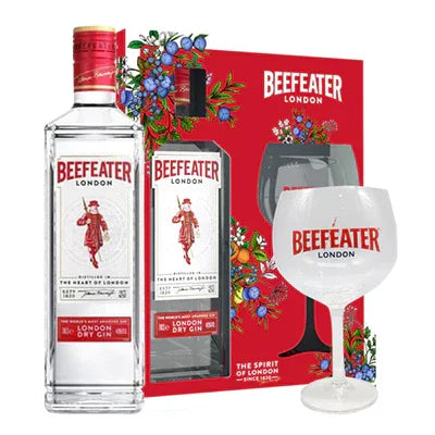 Beefeater Gin 700ml 40% Copa Edition incl. 1 x Balloon Glass - NZ Liquor Online