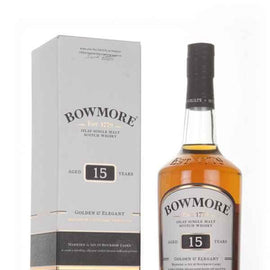 Bowmore 15Yr Golden & Elegant 43% 1Litre