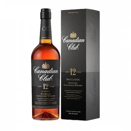 Canadian Club 12Yr 40% 700ml - NZ Liquor Online