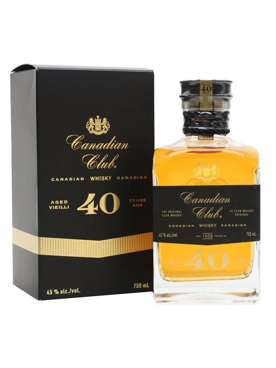 Canadian Club 40Yr 45% 750ml - NZ Liquor Online