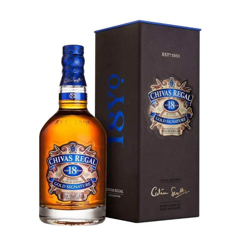 Chivas Regal 18Yr 40% 700ml - NZ Liquor Online