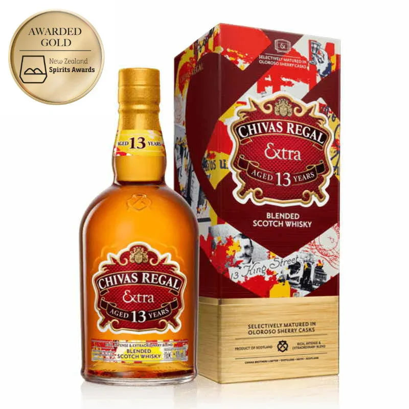 Chivas Regal Extra Sherry Cask Finish 40% 700ml - NZ Liquor Online