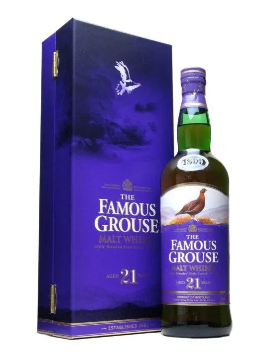 Famous Grouse 21Yr 43% 700ml - NZ Liquor Online