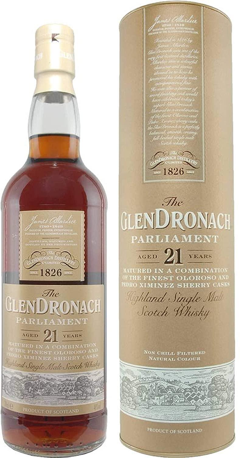 Glendronach 21Yr 'Parliament' 46% 700ml - NZ Liquor Online