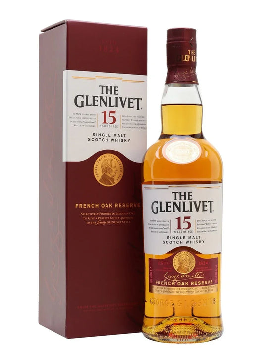 Glenlivet 15Yr 40% 700ml - NZ Liquor Online