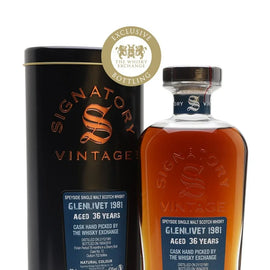 Glenlivet 36Yr 1981-2018 #12 TWE Excl (Sig Cask Strength) 47.6% 700ml