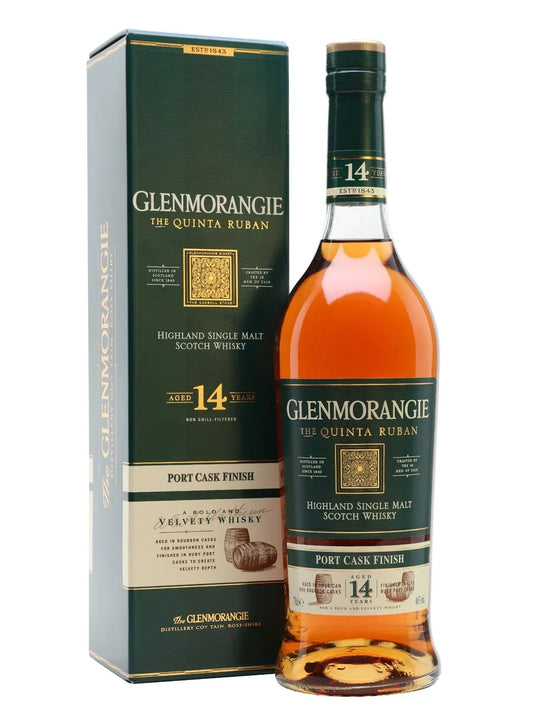 Glenmorangie 14Yr Quinta Ruban (Port Cask Finish) 46% 700ml - NZ Liquor Online